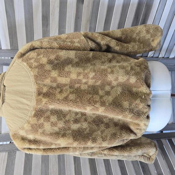 Women's Printed High Pile Fleece Jacket | JoyLab | Small - Picture 6 of 12